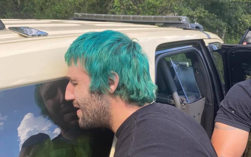 Hunter Dylan Jones Buck was apprehended in Suwannee County on Thursday by the U.S. Marshals, Florida Highway Patrol and the Suwannee County Sheriff’s Office. (COURTESY)