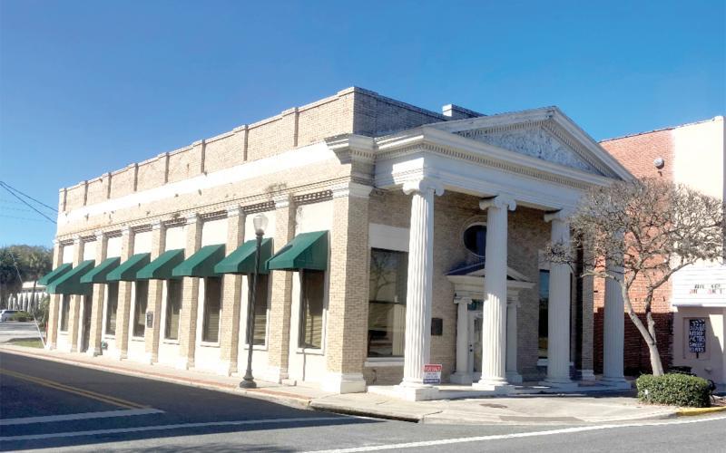 The historical Millennium Bank property at 129 NW Hillsboro St. still requires renovations before it can be utilized by the city. (COURTESY)