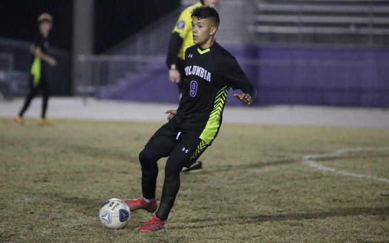 Columbia’s Noel Caballero will be counted on to lead a squad that graduated nine starters from last season. (BRENT KUYKENDALL/Lake City Reporter)