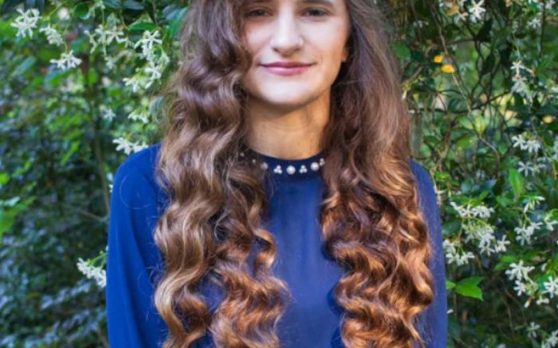 Rhodes Scholar Aimee Clesi said she feels a responsibility to represent both her school and her hometown of Branford “the best way” she can. (COURTESY)