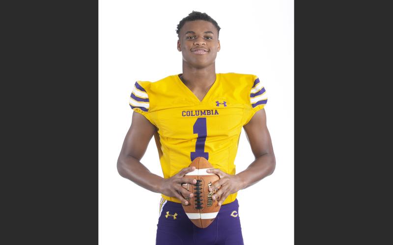 Columbia 2023 cornerback Amare Ferrell. (JEN CHASTEEN/Special to the Reporter).