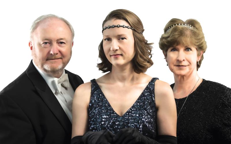 Scott Watkins (from left), Shannon Lockwood and Marguerite Richardson will perform this Friday. (COURTESY)