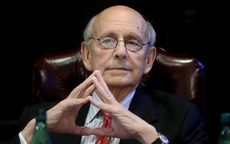 Supreme Court Associate Justice Stephen Breyer listens during a forum at the French Cultural Center on Feb. 13, 2017, in Boston. (AP File)