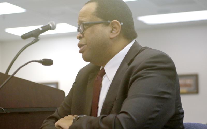 The Lake City Council has rescheduled a special meeting to discuss contract terms with Thomas Thomas for its city manager position until Saturday. (JAMIE WACHTER/Lake City Reporter)