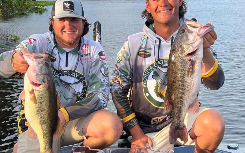FGC anglers Jackson Swisher (left) and Seth Slanker. (COURTESY)