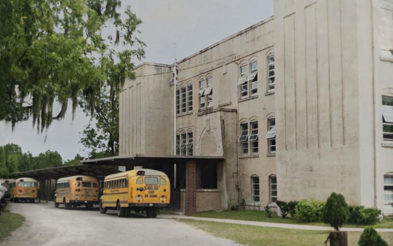 Richardson High School was not just the only high school for Black students in Columbia County, it also became the social center for functions in the Black community. (COURTESY)