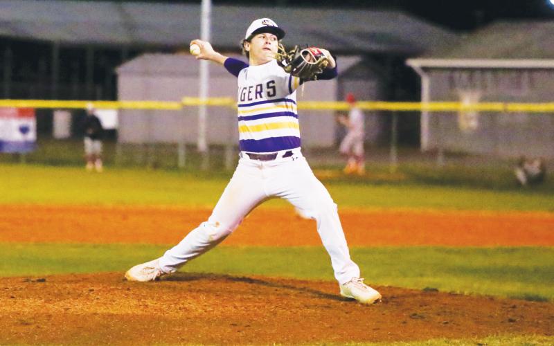 Columbia pitcher Truitt Todd throws during a game last season. (FILE)