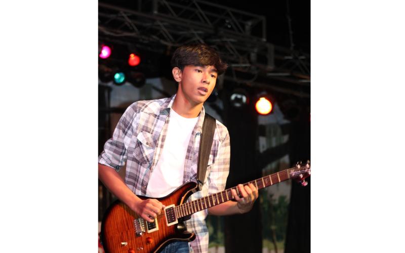 Kian Sanchez, a ninth grader, will perform at the Spirit of the Suwannee Music Park tonight. (COURTESY)