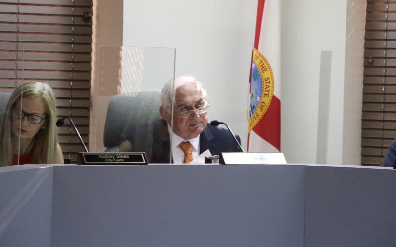 Mayor Stephen Witt asked Renee Narloch to send the Lake City Council all the resumes she’s received since refreshing the search. (MORGAN MCMULLEN/Lake City Reporter)