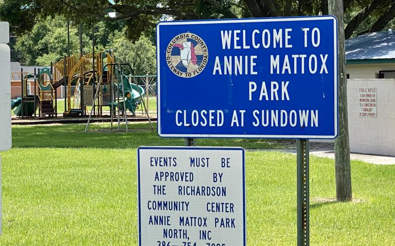 Grant funds that potentially could help the Annie Mattox Recreation Center, Inc., will be discussed by the Lake City Council at its regular meeting Monday night. (COURTESY)