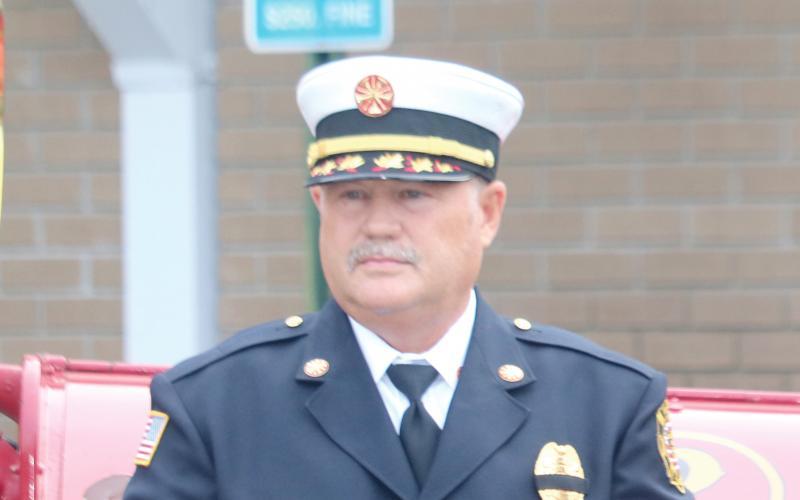 Former Lake City Fire Chief Randy Burnham will be honored in Tuesday's Lake City-Columbia County Annual Public Service Memorial. (FILE)