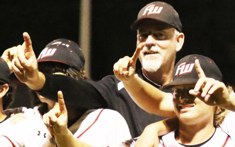 Fort White head coach Rick Julius. (MORGAN MCMULLEN/Special to the Reporter)