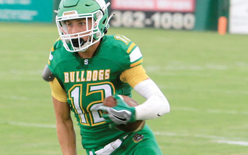 After two years at Suwannee, junior wide receiver Camdon Frier is transferring to Columbia where he will reunite with past pee wee and middle school teammates. (PAUL BUCHANAN/Special to the Reporter)