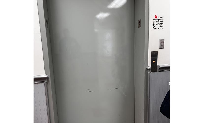 The elevator in the Lafayette County Courthouse may get modernized, but not until after the County Commission finalizes its budget for Fiscal year 2022-23. (JAMIE WACHTER/Lake City Reporter)