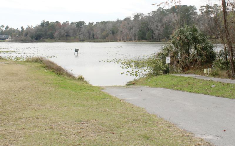 Lake Montgomery will soon get a fishing pier as community members partnered with the Florida Fish and Wildlife Conservation Commission, City of Lake City and Columbia County to fund the project. (FILE)