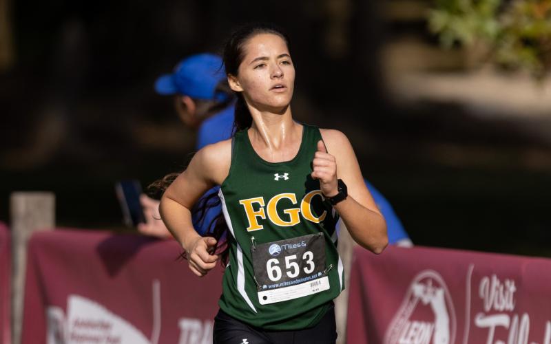 FGC cross country runner Kayla Desmartin. (COURTESY OF FGC)