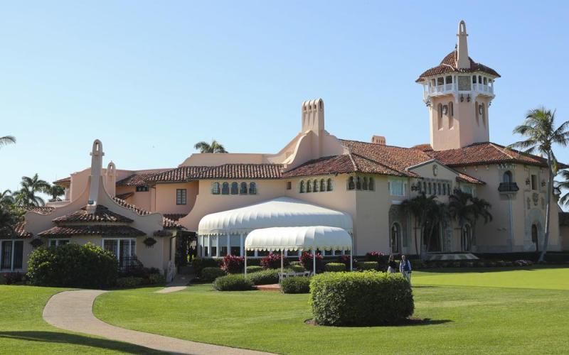 Lawyers for former President Trump say a criminal investigation into the presence of top-secret information at his Mar-a-Lago estate has ‘spiraled out of control.’ They urged a judge Monday to leave in place a directive that temporarily halted core aspects of the Justice Department’s probe. (AP FILE)
