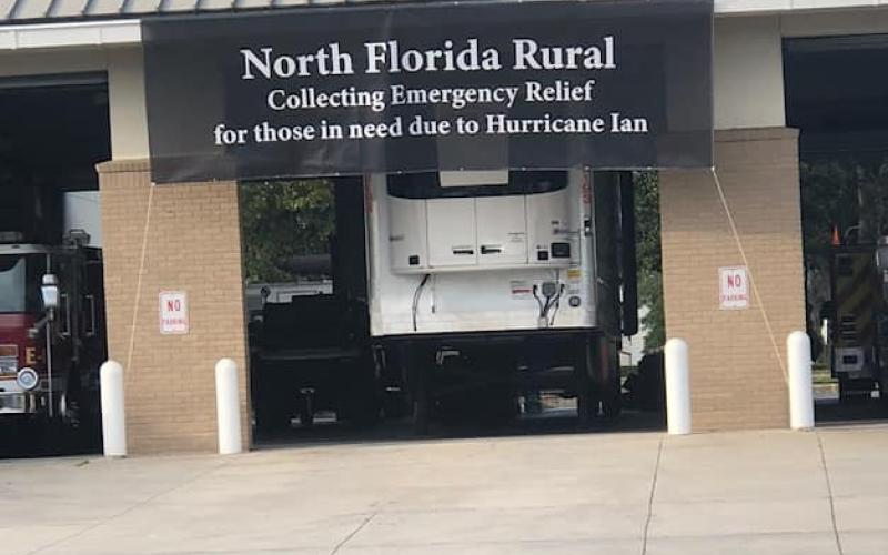North Florida Rural is collecting goods for Hurricane Ian victims through Monday. (COURTESY)