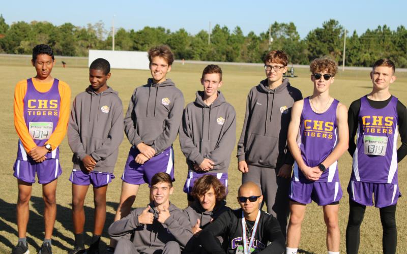 Columbia’s boys cross country team placed eighth at the District 2-3A meet on Saturday to qualify for regionals. (COURTESY)