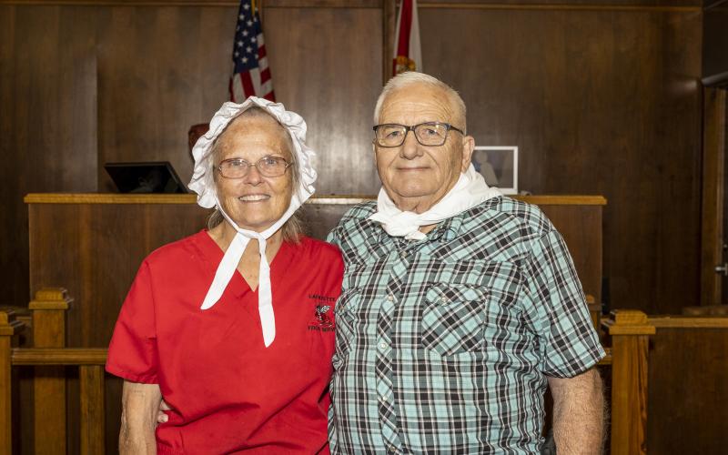 Gloria and Allen Johnson are ‘Granny and Pappy’ for the 42nd annual Pioneer Day in Lafayette County. The Johnsons will serve as grand marshals for Saturday’s parade. (JACK HOWDESHELL/Special to the Reporter)