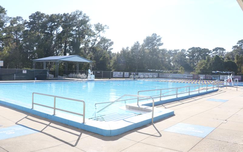 The Jared Allison Aquatic Complex could get a solar heating system after the Columbia County Board of County Commissioners committed $50,000 to the project. (MORGAN MCMULLEN/Lake City Reporter)
