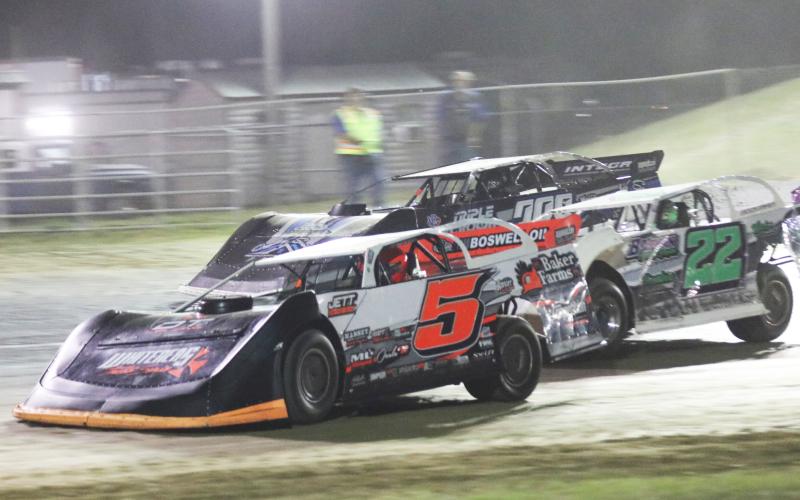 Mark Whitener, driver of the No. 5 car above, will compete at the 27th annual Powell Family Memorial next week. (COURTESY)