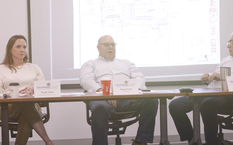 TDC Chair Rocky Ford speaks during Wednesday’s meeting. (JAMIE WACHTER/Lake City Reporter)