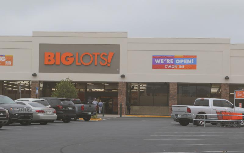Big Lots has opened a location in Live Oak with a grand opening set for Jan. 7-8. (JAMIE WACHTER/Lake City Reporter)