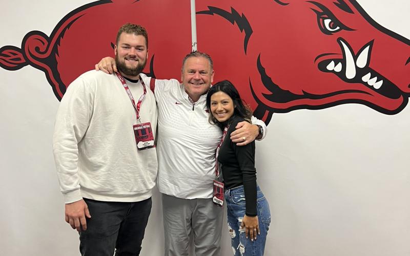 Former Florida offensive lineman Joshua Braun announced Monday that he’s headed to Arkansas. (COURTESY)