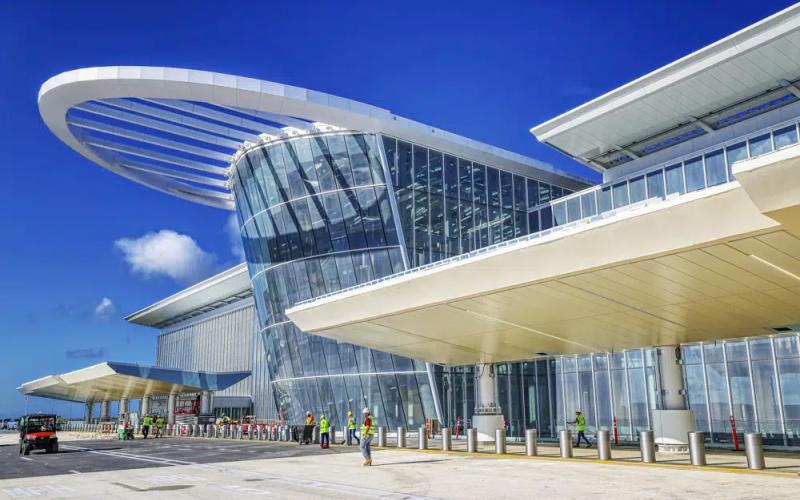 Terminal C at Orlando International Airport is seen on Sept. 6, 2022, in Orlando. (RICARDO RAMIREX BUXEDA/Orlando Sentinel via AP)