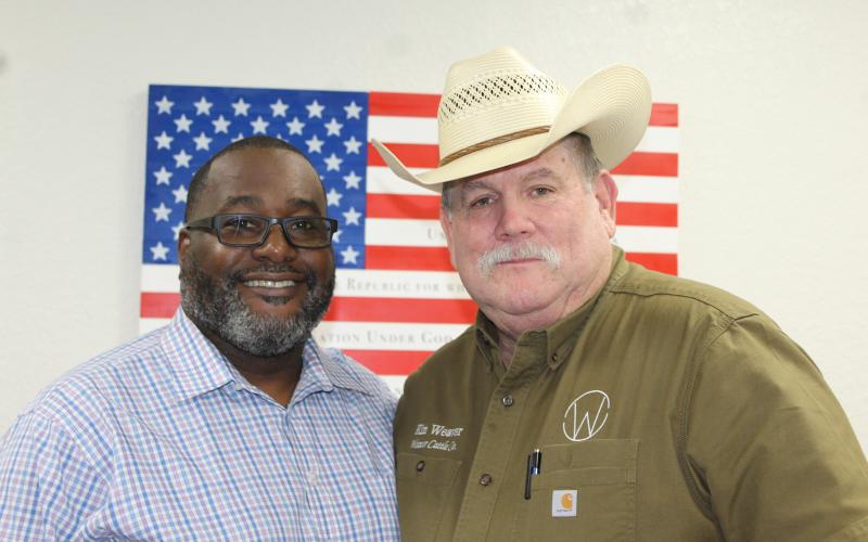 Harry K. "Kin" Weaver Jr. (right) filed to run for Suwannee County sheriff in 2024 alongside Mike Wallace, who would serve as his Chief Deputy if elected. (COURTESY)
