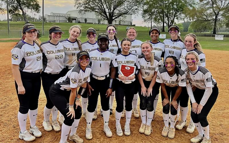 Columbia's softball team finished runner-up at Santa Fe's Raider Invitational on Saturday. (COURTESY)