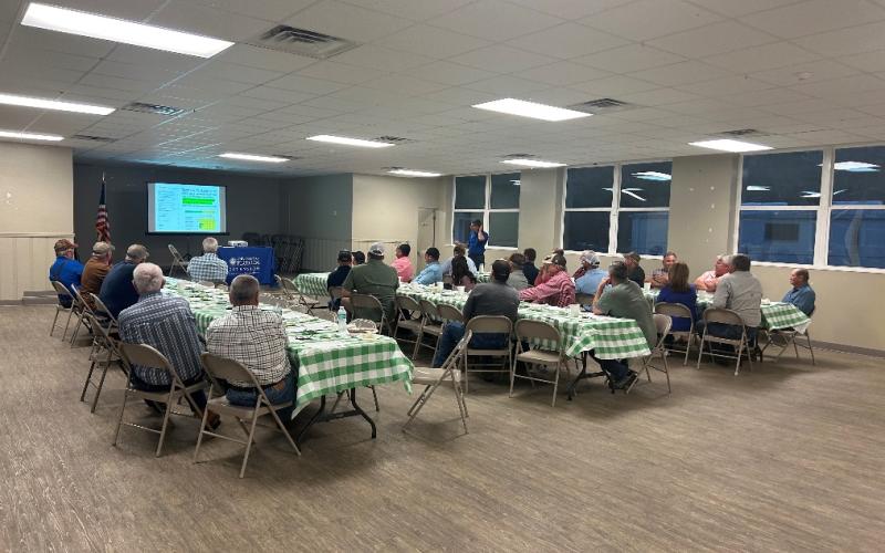 Lafayette County Extension UF/IFAS hosted an annual peanut production meeting Monday. (COURTESY)