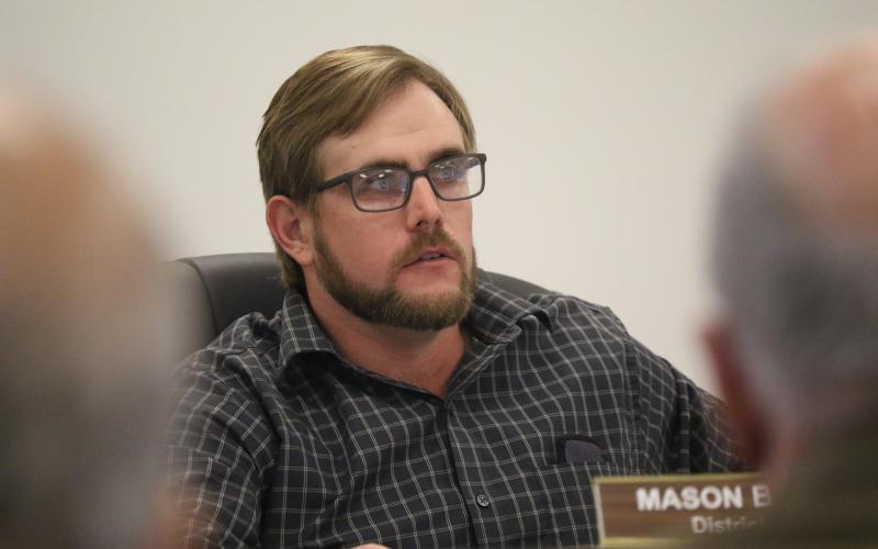 Commissioner Mason Byrd asked about holding another workshop on RV sites and campgrounds as he has more questions now than before the previous workshop. (JAMIE WACHTER/Lake City Reporter)