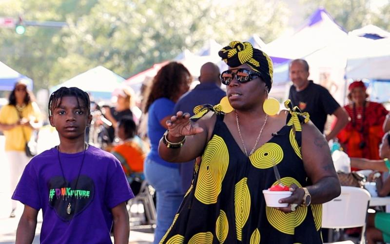 Nola D, the director of ‘Diasporans Hidden Kulture Film' and a Lake City native, will show her inspiring documentary at the Columbia County School Board auditorium on April 29. (COURTESY)