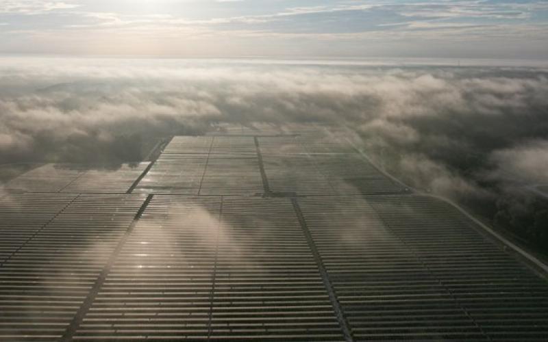 The Hildreth Renewable Energy Center in southeastern Suwannee County includes approximately 220,000 solar panels producing 74.9 MW of energy. (COURTESY)