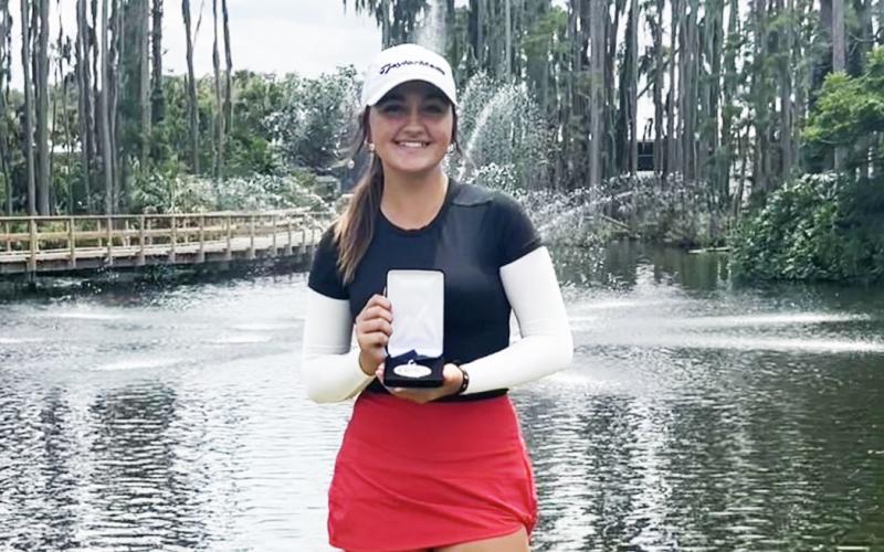 Suwannee High’s Ryan Donaldson tied for second at the Florida Junior Tour’s Saddlebrook 54-hole major over Memorial Day weekend. (COURTESY)
