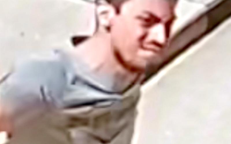Authorities say it was Alexis Guzman Gomez who smashed out a side window at the Columbia Courthouse Annex on May 12 by throwing a hammer through it. He also broke a window on a county employee’s car with the hammer. (COURTESY)