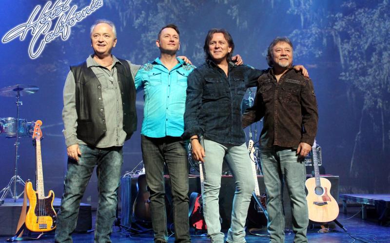 Hotel California, an Eagles tribute band, will be performing Saturday night at the Spirit of the Suwannee Music Park. (COURTESY)