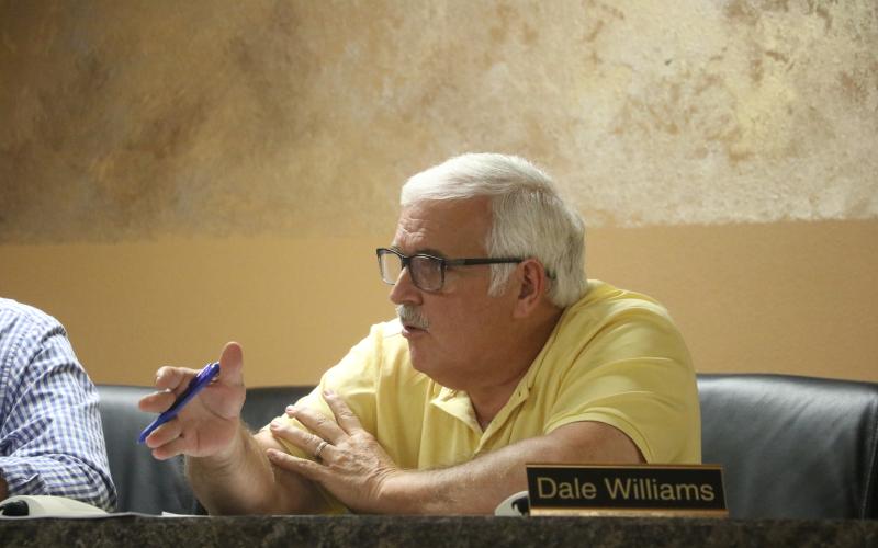 Lake Shore Hospital Authority Director Dale Williams said he likely will have an agreement with Columbia County for the record storage building by the authority’s next meeting. (MORGAN MCMULLEN/Lake City Reporter)