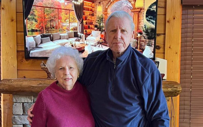 Elvoy and Betty Land will be granny and pappy for the 43rd annual Pioneer Day festival in Lafayette County. (COURTESY)