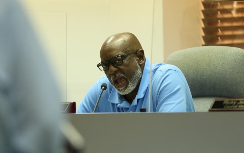 Lake City Councilman Jake Hill Jr. voted against a grant to help HAECO, saying the company always wants help and never works with the city. (JAMIE WACHTER/Lake City Reporter)
