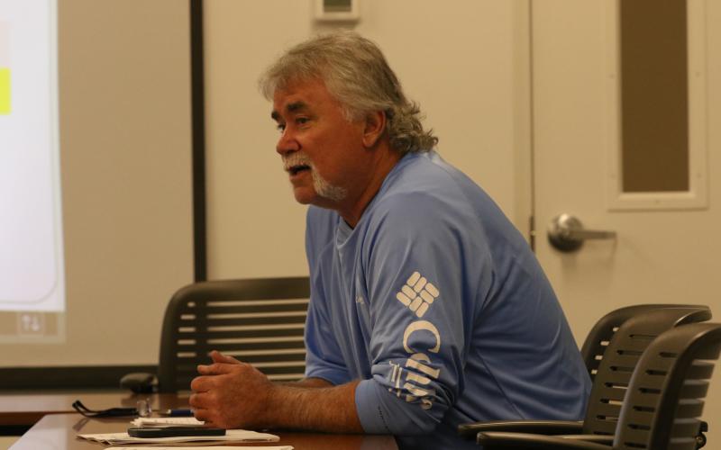 Bill Koon, the lone Fort White Town Council member to attend a previous joint meeting, said the Columbia County Commision was ‘bullying’ the town. (FILE)