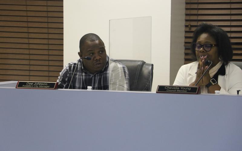 Interim City Manager Dee Johnson will receive a $135,000 salary while he handles the managerial duties. (MORGAN MCMULLEN/Lake City Reporter)