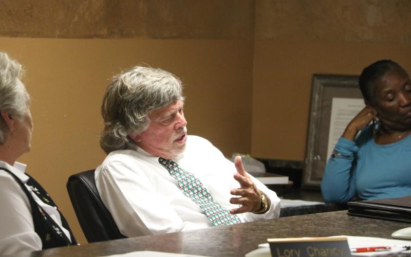 Lake Shore Hospital Authority Trustee Don Kennedy said the board needs to make the agreement with Meridian Behavioral Healthcare on the main hospital building so one issue is resolved. (MORGAN MCMULLEN/Lake City Reporter)