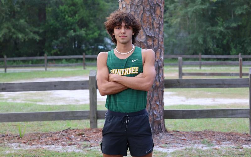Suwannee’s Morgan Mobley is the LCR’s Boys Runner of the Year. (COURTESY)