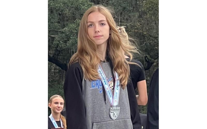 Branford’s Anna Moore is the LCR’s Girls Runner of the Year. (COURTESY)
