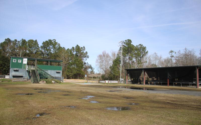 There is currently no parking available for the Southside RC Raceway after other improvements at the Southside Sports Complex. (TONY BRITT/Lake City Reporter)