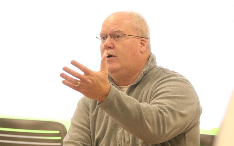Shannon Roberts, Suwannee County’s administrative associate, said the regional utility advisory committee needed to go ahead and take the next step of formalizing their relationship. (JAMIE WACHTER/Lake City Reporter)