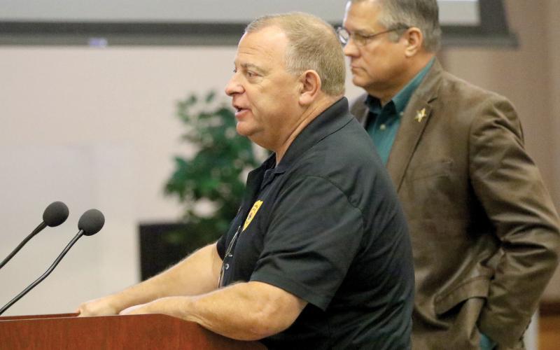 Lake City Police Chief Gerald Butler is the only city employee that applied for the full-time city manager position. (FILE)